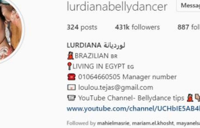 230,000 new followers of the Brazilian dancer Lordiana on Instagram in...