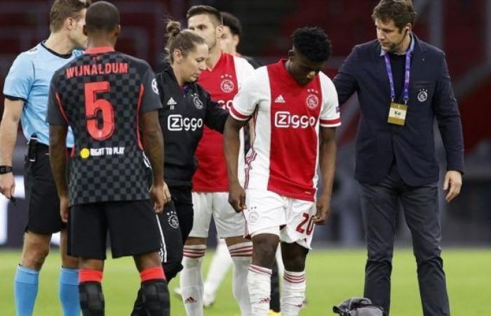 Blow for Ajax: Kudus sustained a serious injury and was sidelined...