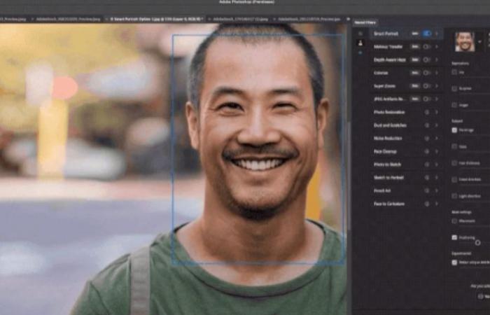 Photoshop’s new AI can change a face’s age and expression