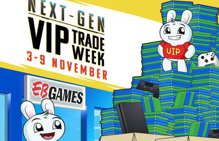 EB Games is launching a VIP trading week for PS5, Xbox...