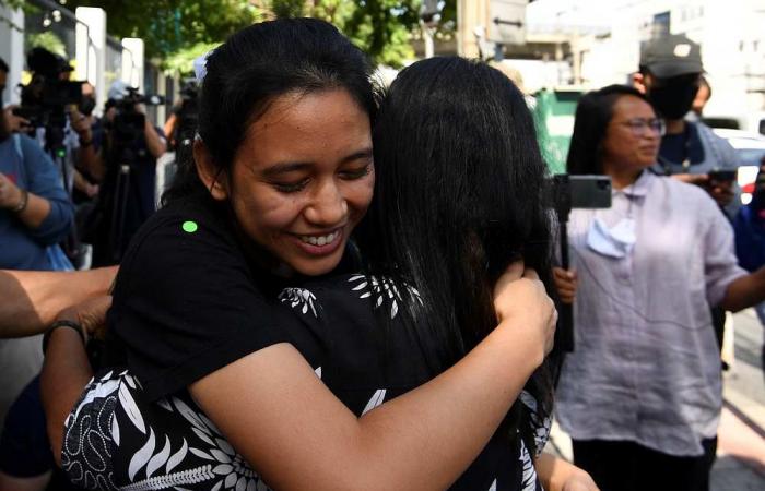 Thai protest leader released a day after arrest