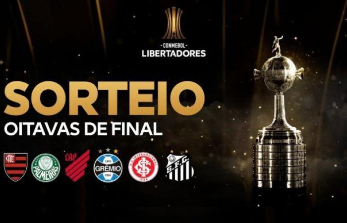 LIVE! Draw for the round of 16 of Conmebol Libertadores;...