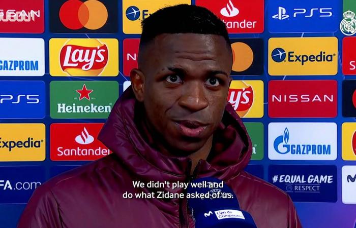 VIDEO: Vinicius Jr. after Real Madrid’s loss to Shakhtar