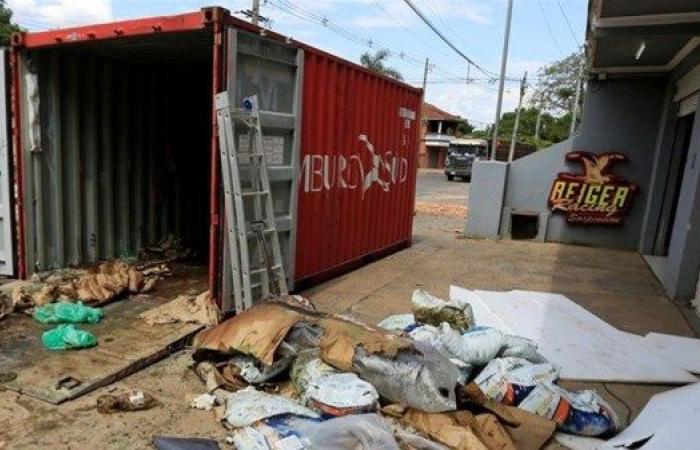 Seven dead bodies inside a container!