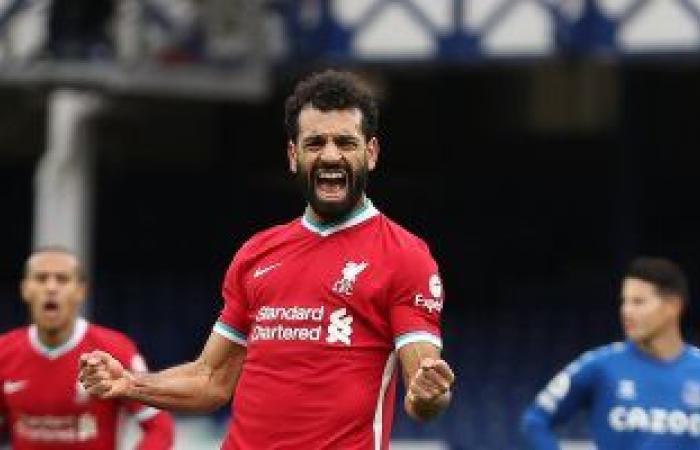 6 A hat-trick in the Premier League .. Mohamed Salah is...