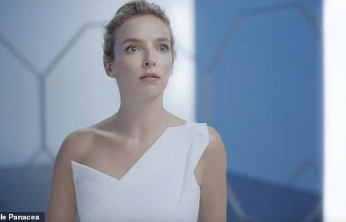 Jodie Comer wears jumpsuit for the Noble Panacea skin care campaign