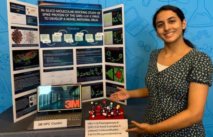 The 14-year-old girl wins a $ 25,000 award for discoveries that...