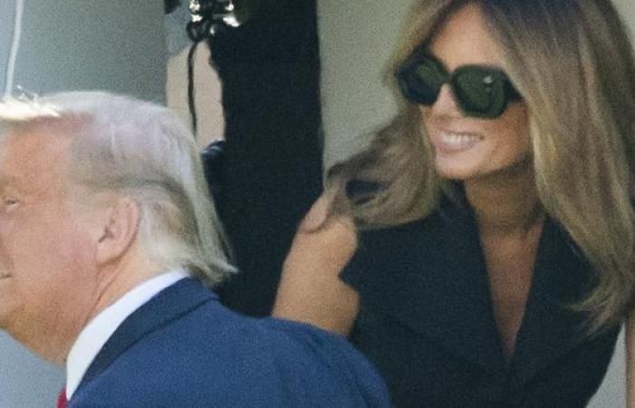 Melania Trump’s body double rumors sparked by new photo