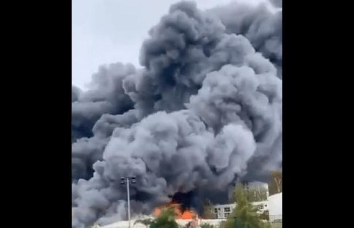 Burned in hours … France fire tops Google Arabia (video)