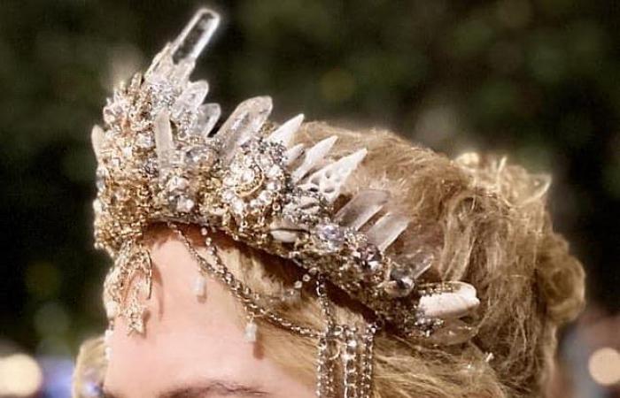 Byron Bay locals donated a jeweled crown to Nicole Kidman, while...