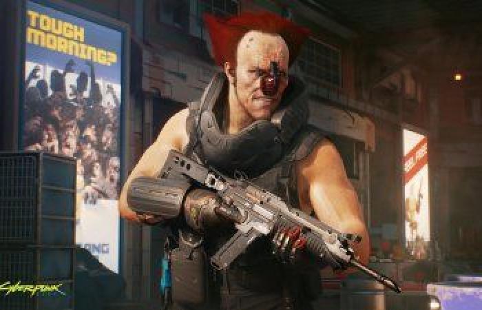 Cyberpunk 2077: Ozob, the cult clown with a grenade on his...