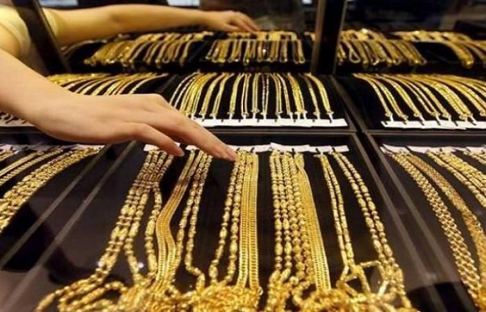Gold prices fell today … and 21 karat recorded this price