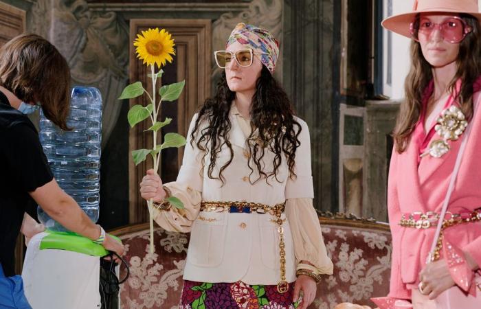 Gucci employees talk about modeling in the branding campaign