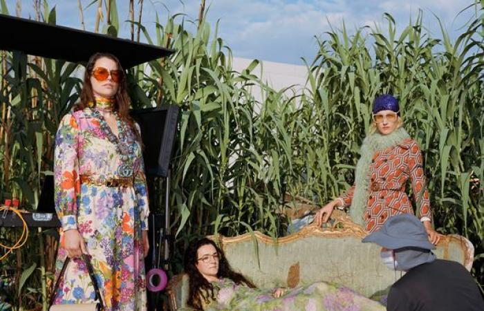 Gucci employees talk about modeling in the branding campaign