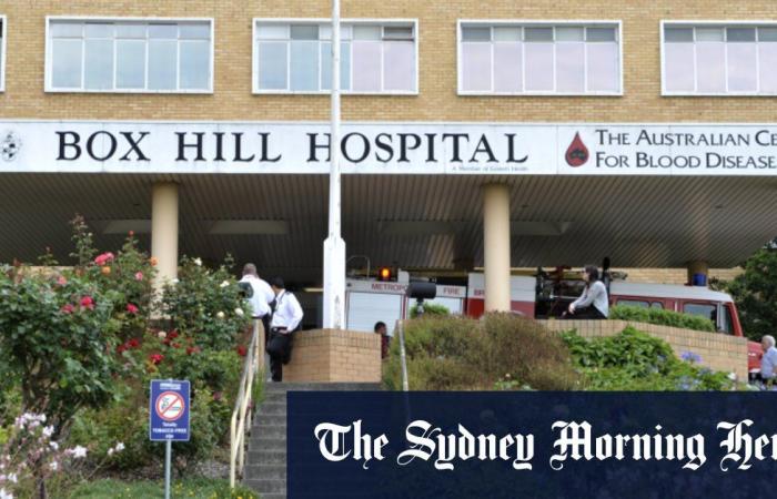 The Box Hill Hospital employee started the northern suburbs outbreak