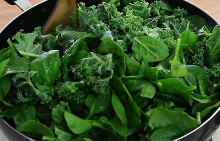 Spinach is rich in vitamins and a remedy for blood pressure
