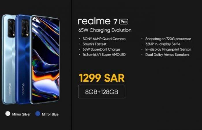 The launch of the “Realme 7” series in Saudi Arabia, the...