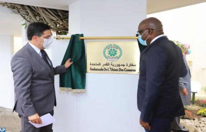 Inauguration of the Embassy of the Union of the Comoros in...