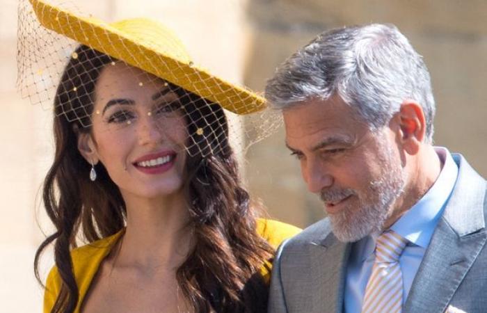 George and Amal Clooney said they didn’t know Prince Harry and...