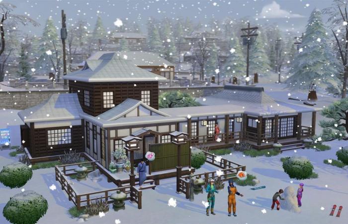 Handy with Sims 4 Snowy Escape, the virtual mountain vacation you...