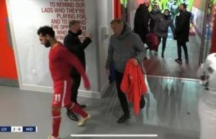 Mohamed Salah raises fears of Liverpool fans after the match against...