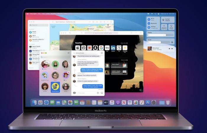 Apple releases the first beta version of macOS Big Sur 11.0.1...
