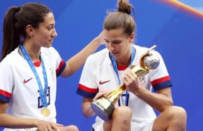 USWNT stars Tobin Heath and Christen Press for equal pay: Winning...
