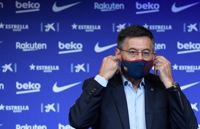 Bartomeu gives up his position as president of FC Barcelona