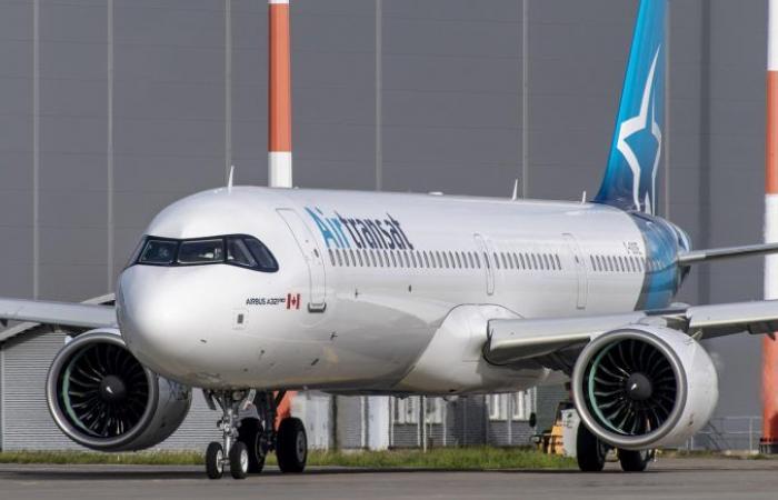 Air Transat sets commercial distance record with Airbus A321LR