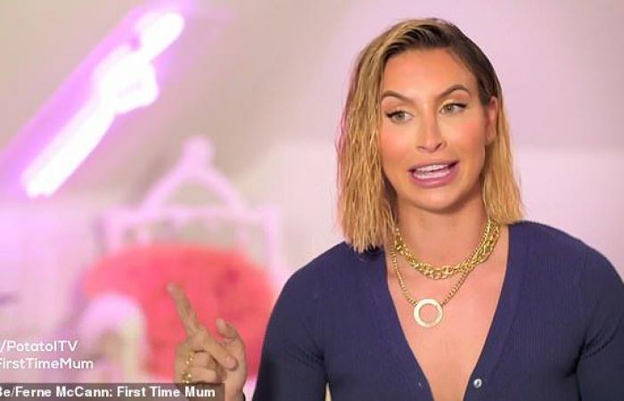 Ferne McCann can’t contain her excitement because her secret suitor invites...