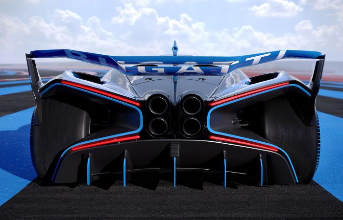 Bugatti Bolide is a 1850 hp track beast