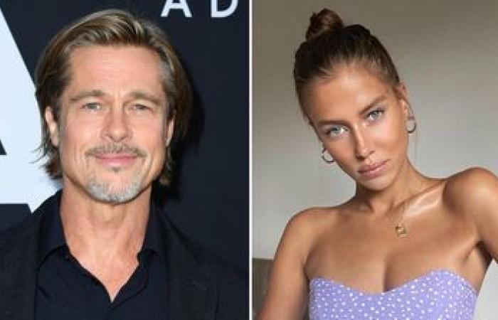 Brad Pitt and girlfriend Nicole Poturalski reportedly broke up when the...