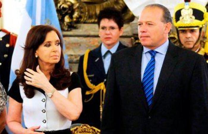 Cristina Kirchner conveyed her support to Kicillof when the eviction of...