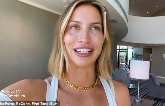 Ferne McCann can’t contain her excitement because her secret suitor invites...