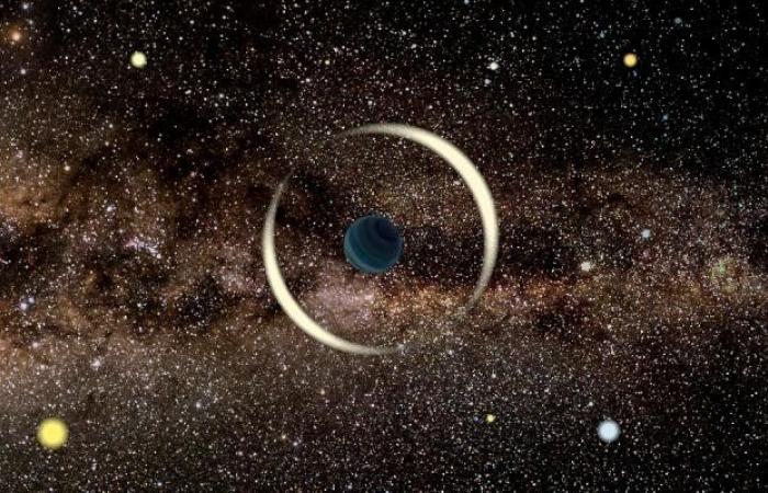 An earth-sized rogue planet discovered in the Milky Way