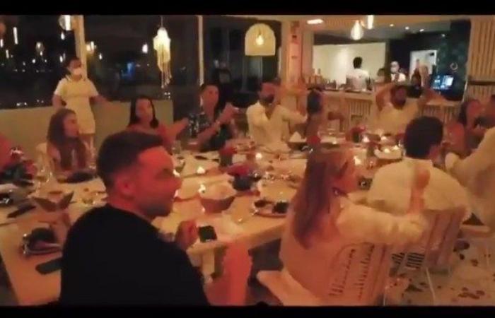 In Cristiano Ronaldo’s wedding reception with music and beer, the Juventus...
