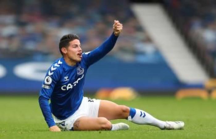 James at Everton: injury he suffered in classic, blow and inflammation...