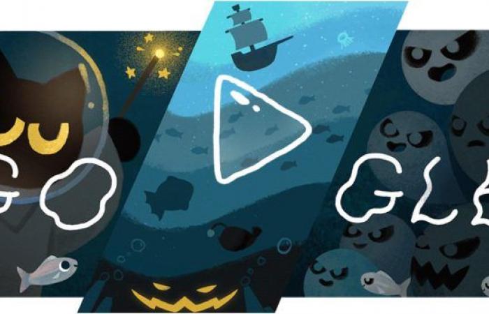 Halloween Google Doodle Game is Magic Cat Academy sequel
