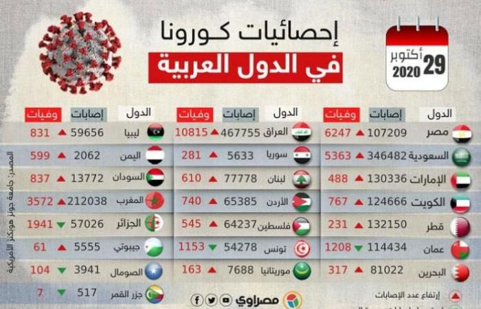 Among them are Egypt … the 10 Arab countries that have...