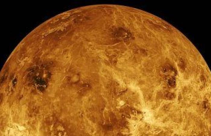 NASA publishes an amazing photo of volcanic eruptions on Venus