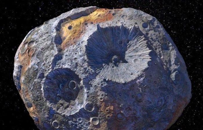 Metallic asteroid between Mars and Jupiter is estimated to be worth...
