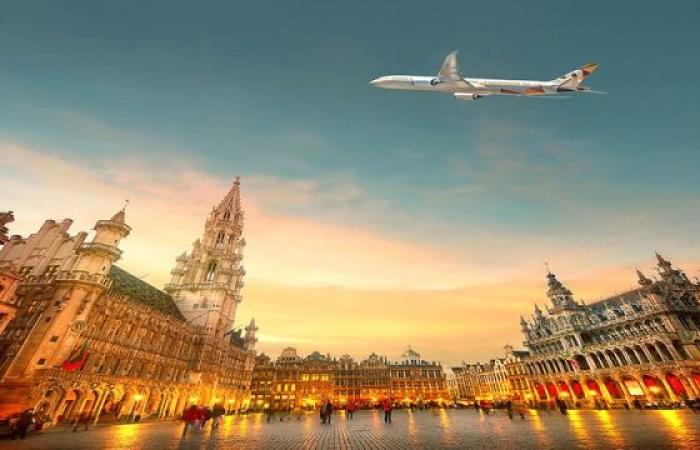 “Etihad Airways” carried two million passengers between Abu Dhabi and Brussels...