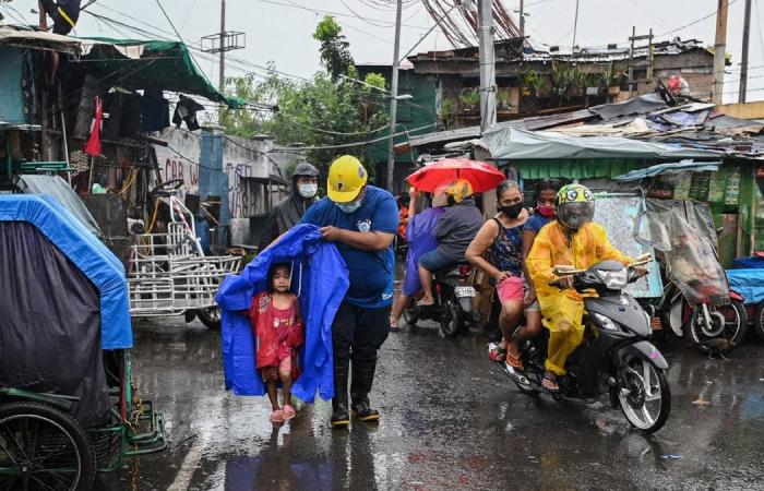 Typhoon “Goni” strikes the Philippines … and evacuated about a million...