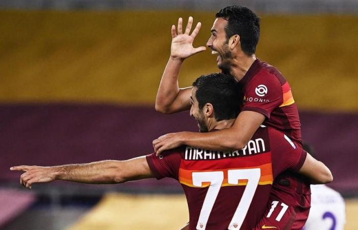 Roma continues to rise and another goal from Pedro against Fiorentina...