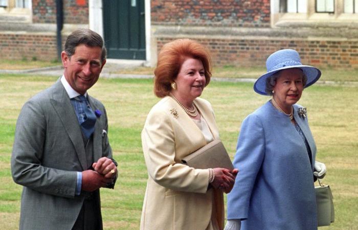 Queen Elizabeth in mourning