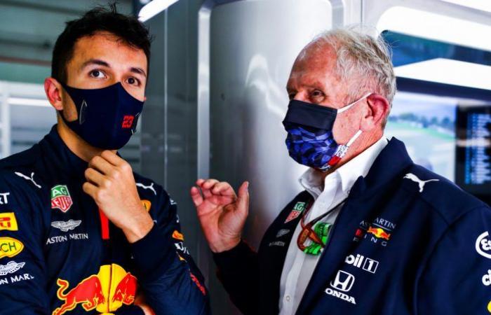 Helmut Marko protects Alex Albon after a bad performance in Imola