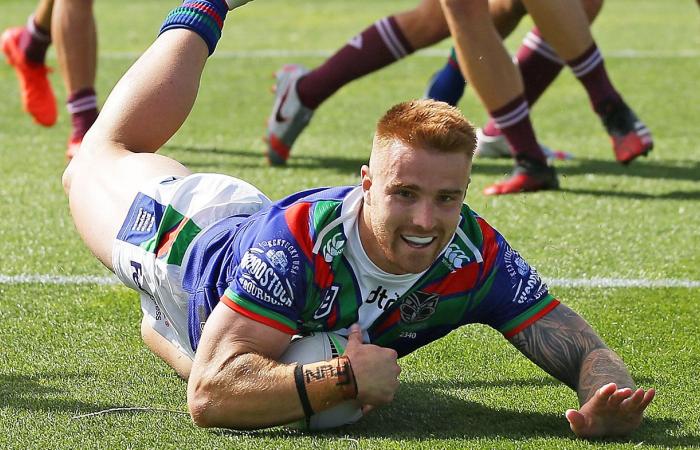 Adam Keighran of Roosters Eye Warriors in place of Mitchell Pearce,...
