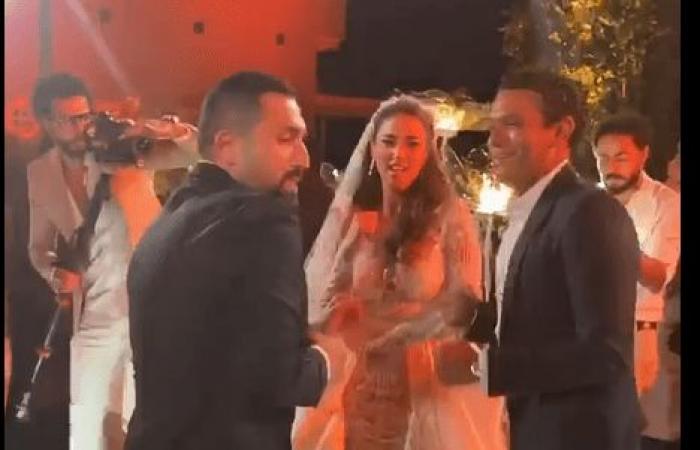 Dora and engineer Hany Saad’s dance with Aser Yassin on a...
