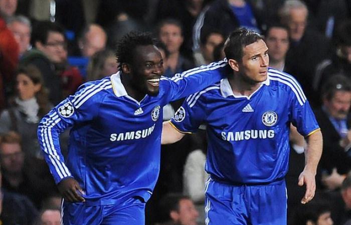 Michael Essien admits surprise that Chelsea boss Frank Lampard became manager