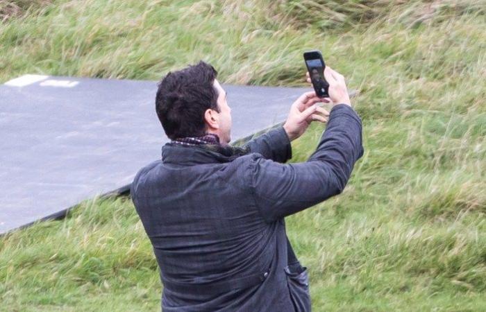 Friends star David Schwimmer spotted TSB filming in Kent